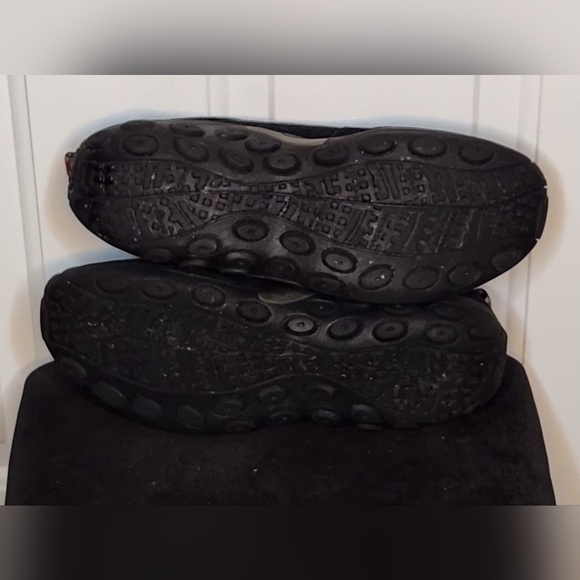 Merrell Men's Jungle Moc In Midnight Suede Slip-On Loafers Size 12 - Picture 4 of 5